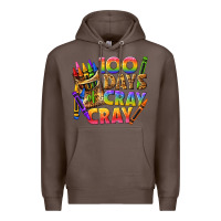 Coffee 100 days of cray cray tbw Premium Hoodie - texasbilliewilder