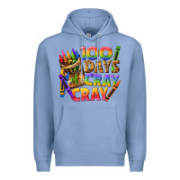 Colony Blue 100 days of cray cray tbw Premium Hoodie - texasbilliewilder