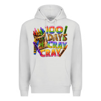 Dove Grey 100 days of cray cray tbw Premium Hoodie - texasbilliewilder