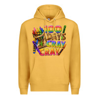 Mustard 100 days of cray cray tbw Premium Hoodie - texasbilliewilder