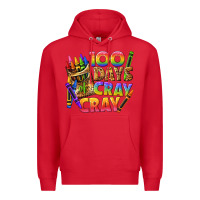 Red 100 days of cray cray tbw Premium Hoodie - texasbilliewilder
