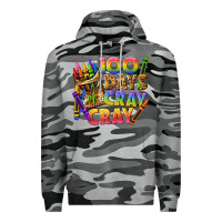 Slate Camo 100 days of cray cray tbw Premium Hoodie - texasbilliewilder