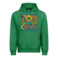 Emerald i have two titles mom and nanny and i rock them bo Urban Hoodie - Zillion Design Studio