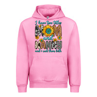 Fuchsia Pink i have two titles mom and nanny and i rock them bo Urban Hoodie - Zillion Design Studio