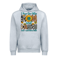 Heather Grey i have two titles mom and nanny and i rock them bo Urban Hoodie - Zillion Design Studio