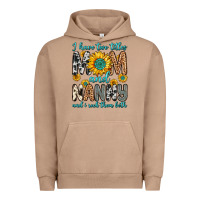 Pigment Burro i have two titles mom and nanny and i rock them bo Urban Hoodie - Zillion Design Studio