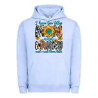 Pigment Grape Ice i have two titles mom and nanny and i rock them bo Urban Hoodie - Zillion Design Studio