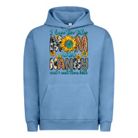 Pigment Pebble Blue i have two titles mom and nanny and i rock them bo Urban Hoodie - Zillion Design Studio