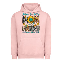 Pigment Salmon i have two titles mom and nanny and i rock them bo Urban Hoodie - Zillion Design Studio