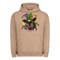 Pigment Burro mardi gras baby cow Urban Hoodie - RanaPortraitStore