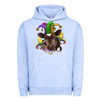 Pigment Grape Ice mardi gras baby cow Urban Hoodie - RanaPortraitStore