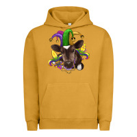 Pigment Peanut Butter mardi gras baby cow Urban Hoodie - RanaPortraitStore