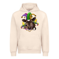 Sandshell mardi gras baby cow Urban Hoodie - RanaPortraitStore