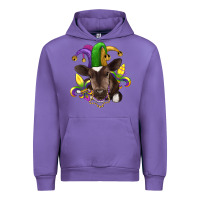 Tulip mardi gras baby cow Urban Hoodie - RanaPortraitStore