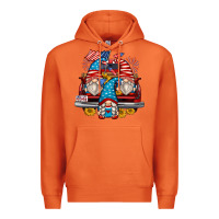 Carrot 4th of july gnomes farm truck Premium Hoodie - Zillion Design Studio