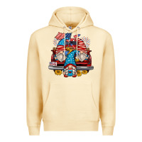 Pina Colada 4th of july gnomes farm truck Premium Hoodie - Zillion Design Studio