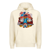 Sandshell 4th of july gnomes farm truck Premium Hoodie - Zillion Design Studio