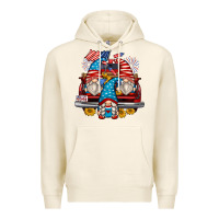 Tofu 4th of july gnomes farm truck Premium Hoodie - Zillion Design Studio