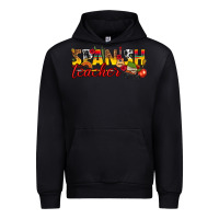 Black spanish teacher Urban Hoodie - texasbilliewilder