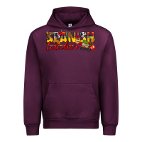 Mauve Wine spanish teacher Urban Hoodie - texasbilliewilder