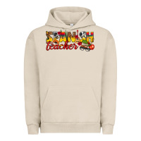 Pigment French Oak spanish teacher Urban Hoodie - texasbilliewilder