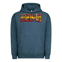 Pigment Midnight Navy spanish teacher Urban Hoodie - texasbilliewilder
