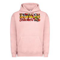 Pigment Salmon spanish teacher Urban Hoodie - texasbilliewilder