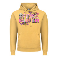 Vintage Mustard pink halloween Vintage Hoodie - AdoDesignShop