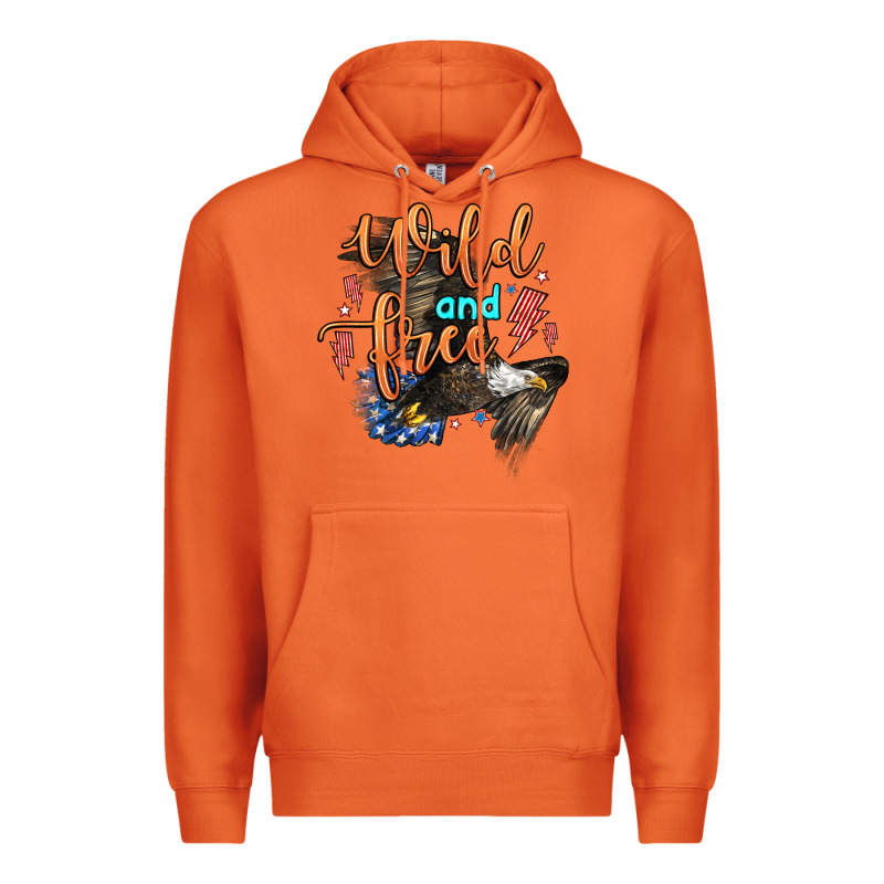 Wild And Free Premium Hoodie by Zillion Design Studio | Teevron