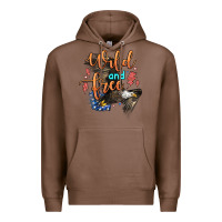 Chestnut wild and free Premium Hoodie - Zillion Design Studio