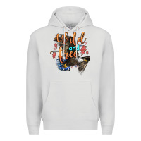 Dove Grey wild and free Premium Hoodie - Zillion Design Studio
