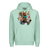 Seafoam wild and free Premium Hoodie - Zillion Design Studio