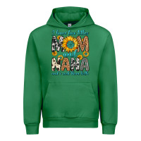 Emerald i have two titles mom and nana and i rock them bot Urban Hoodie - Zillion Design Studio