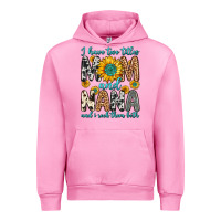 Fuchsia Pink i have two titles mom and nana and i rock them bot Urban Hoodie - Zillion Design Studio