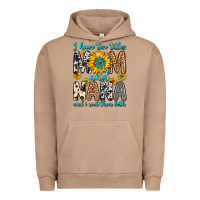 Pigment Burro i have two titles mom and nana and i rock them bot Urban Hoodie - Zillion Design Studio