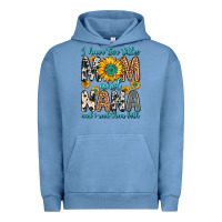 Pigment Pebble Blue i have two titles mom and nana and i rock them bot Urban Hoodie - Zillion Design Studio