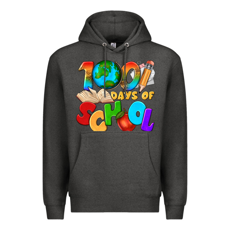 100 Days Of School Premium Hoodie by texasbilliewilder | Teevron