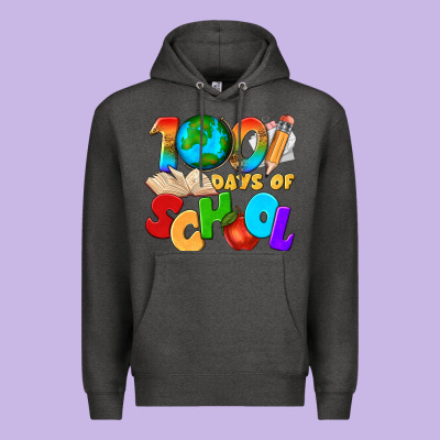 100 Days Of School Premium Hoodie Designed By Texasbilliewilder