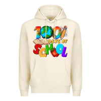 Tofu 100 days of school Premium Hoodie - texasbilliewilder