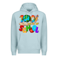 Blue Mist 100 days of school Premium Hoodie - texasbilliewilder