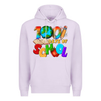 Lilac 100 days of school Premium Hoodie - texasbilliewilder