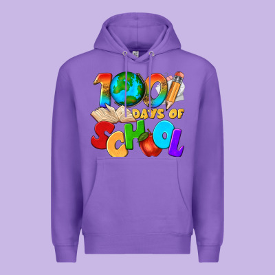 100 Days Of School Premium Hoodie Designed By Texasbilliewilder