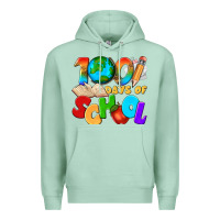Seafoam 100 days of school Premium Hoodie - texasbilliewilder