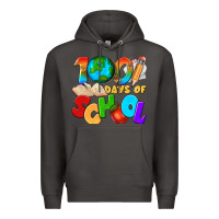 Smoke 100 days of school Premium Hoodie - texasbilliewilder