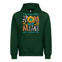 Forest Green i have two titles mom and mimi and i rock them bot Urban Hoodie - Zillion Design Studio