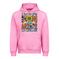 Fuchsia Pink i have two titles mom and mimi and i rock them bot Urban Hoodie - Zillion Design Studio