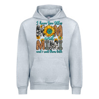 Heather Grey i have two titles mom and mimi and i rock them bot Urban Hoodie - Zillion Design Studio