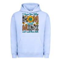 Pigment Grape Ice i have two titles mom and mimi and i rock them bot Urban Hoodie - Zillion Design Studio