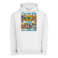 Pigment Lunar Rock i have two titles mom and mimi and i rock them bot Urban Hoodie - Zillion Design Studio