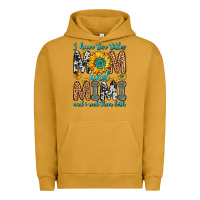 Pigment Peanut Butter i have two titles mom and mimi and i rock them bot Urban Hoodie - Zillion Design Studio